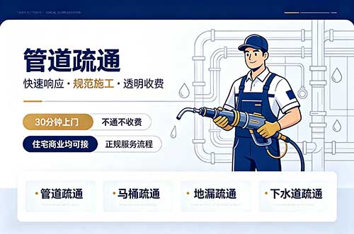 沈阳管道疏通