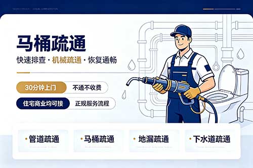 沈阳马桶疏通