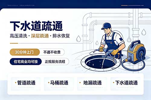 沈阳下水道疏通