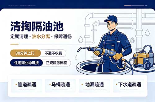 沈阳清掏隔油池