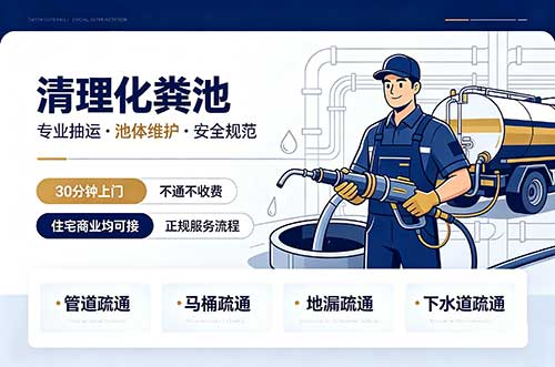 沈阳清理化粪池